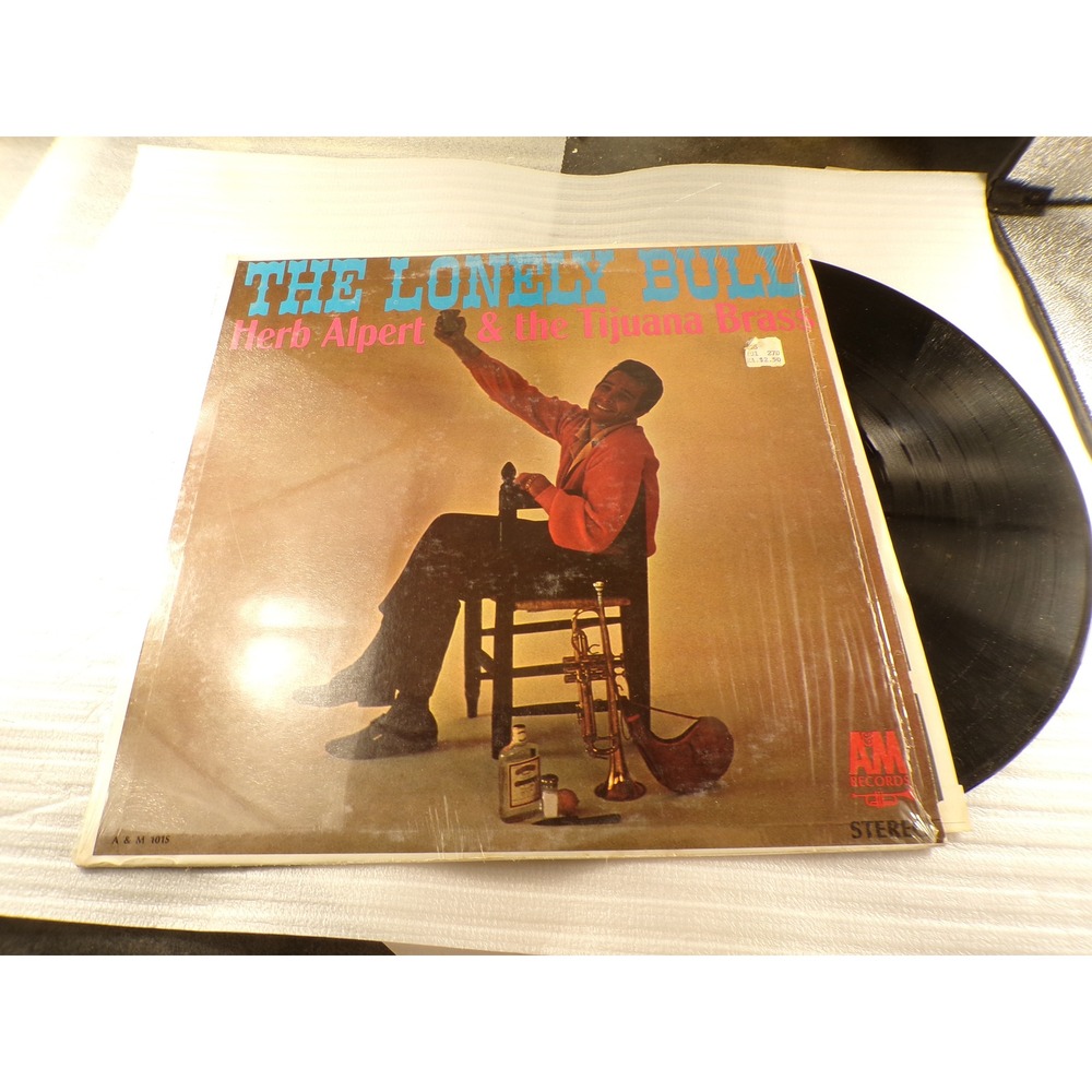 Herb Alpert & the Tijuana Brass The Lonely Bull Vinyl LP A&M 101S Stereo 1962